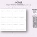 FRANKLIN COVEY Compact FILLABLE Yearly / Monthly Overview Fold Out ...