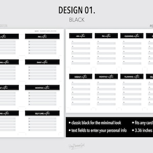 ROUTINE *FILLABLE* Planner Cards Bundle | Routine Cards | Task Cards ...