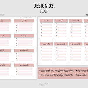 ROUTINE *FILLABLE* Planner Cards Bundle | Routine Cards | Task Cards ...