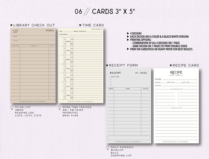 fillable the HOME MANAGEMENT Planner Etsy