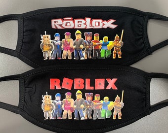 Roblox Mask Etsy - face mask roblox accessories