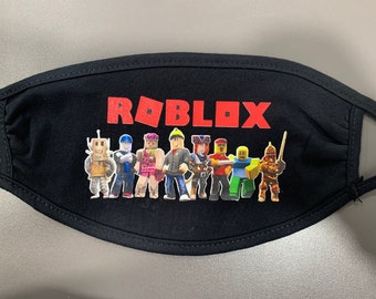 Roblox Mask Etsy - roblox bear face mask template