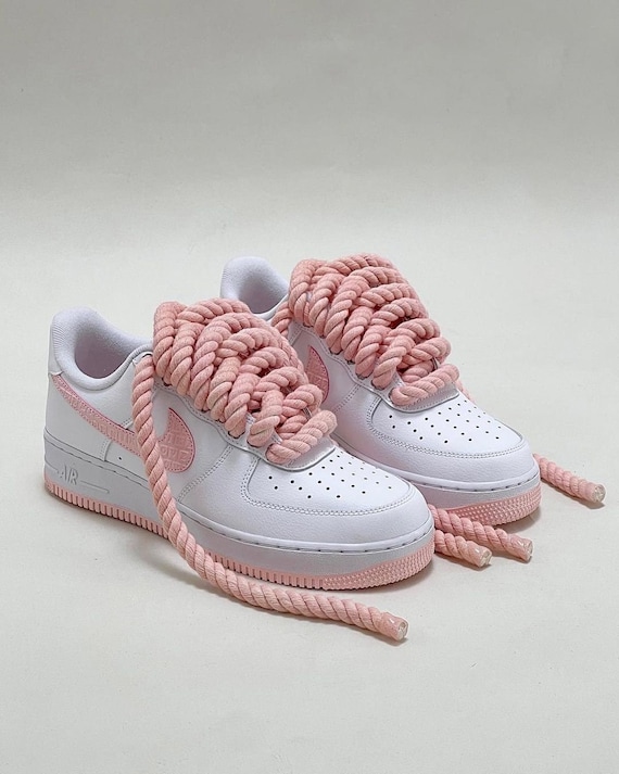 Thicc Laces - White Air Force 1 Custom