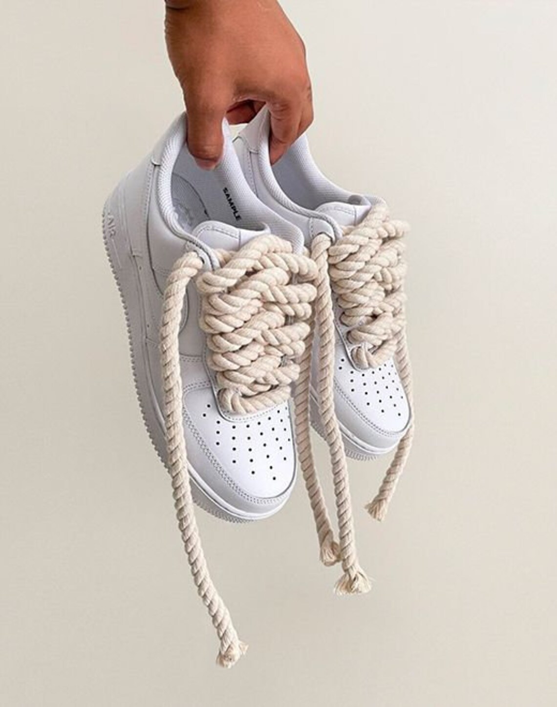 Air Force 1 ROPE LACES Custom Thick Laces Air Force 1, Rope Laces for