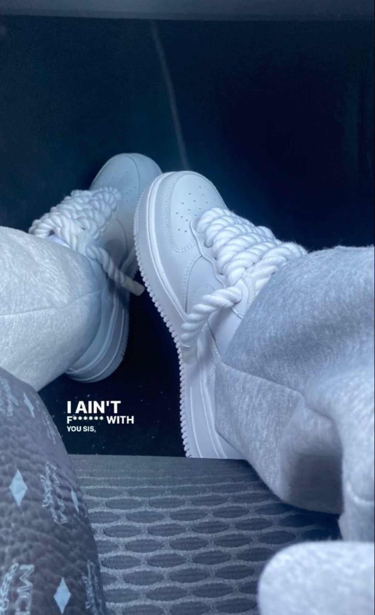 Air Force 1 ROPE LACES Custom Thick Laces Air Force 1, Rope Laces for