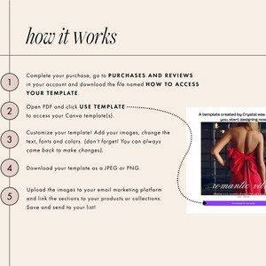Neutral Fashion Email Template, Sophisticated Chic Canva Email Template, Minimalist Email Marketing Newsletter, Elegant Email image 4