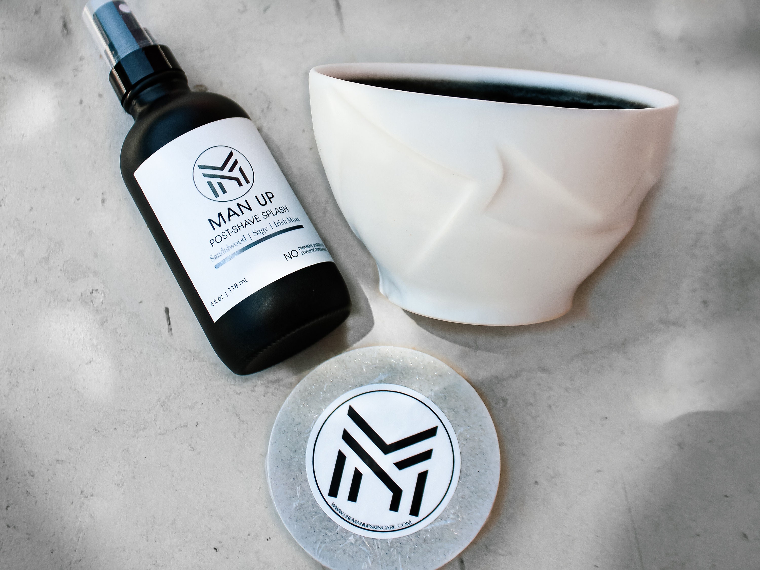 Mens Shave Kit Gift Set With shave soap handmade modern Etsy