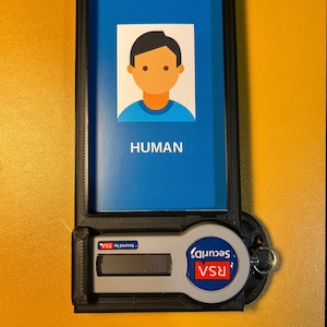 Ausweishalter für RSA Token