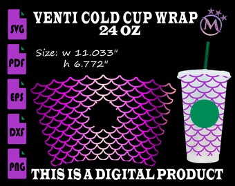 Free Free 201 Mermaid Cup Wrap Svg SVG PNG EPS DXF File