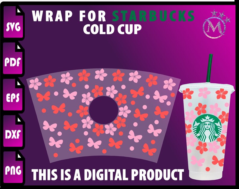 Free Free 346 Flower Cup Wrap Svg SVG PNG EPS DXF File