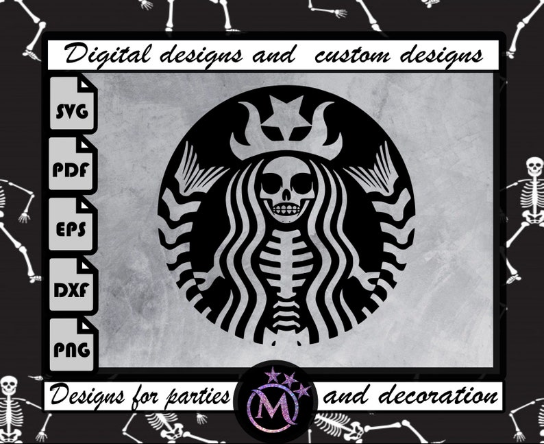 Download Starbucks Coffee Svg Halloween Starbucks Svg Skeleton Svg ...
