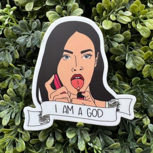 I am a God Jennifer Check Jennifer&#39;s Body inspired die cut sticker