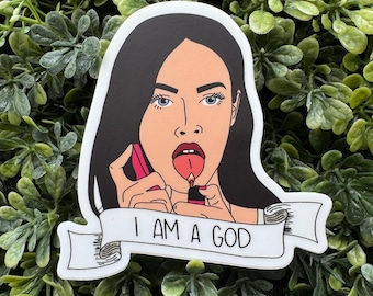 I am a God Jennifer Check Jennifer's Body inspired die cut sticker