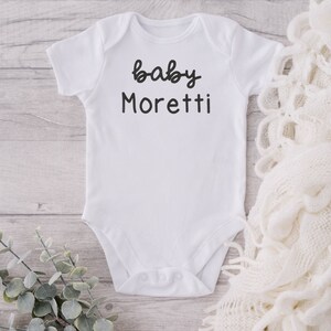 Personalized Baby Onesie® - Custom Baby Name Onesie® - Personalized Baby Gift - Baby Announcement Onesie® - Baby Shower Gift