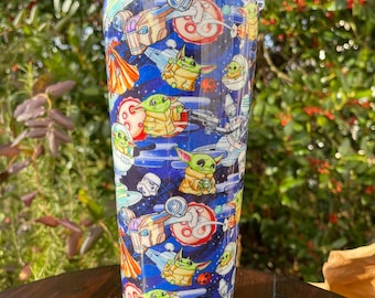 30oz mandalorian tumbler tazza