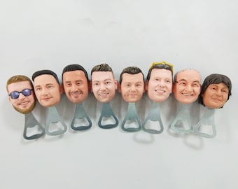 Aangepaste gezichtskurkentrekker: gepersonaliseerd cadeau voor bruidsjonkers