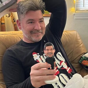 Boneco de cabeça personalizado personalizado: presente de estatueta de argila feita à mão