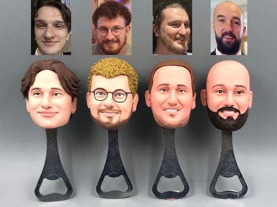 Custom Photo Corkscrew: Personalized Groomsmen Gift
