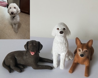 Personalisierte benutzerdefinierte Haustier-Hund-Hochzeitstorte, Haustier-Geburtstagskuchen, Tierkuchen, Hochzeit CakeTopper, Hund Hochzeitstorte,