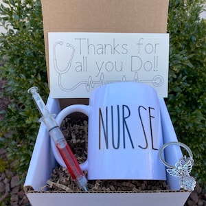 Nurse Care Package Gift Set, Nurse Thank You Gift, Nurses Week Gift, Nurse Appreciation, Healthcare Provider Gift, Nurse Graduation Gift