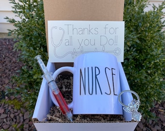 Nurse Care Package Gift Set, Nurse Thank You Gift, Nurses Week Gift, Nurse Appreciation, Healthcare Provider Gift, Nurse Graduation Gift