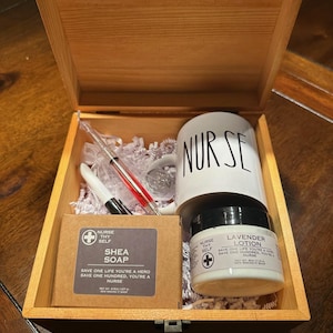 Nurse Care Package Gift Box, Nurse Spa Thank You Gift Basket, Nurses Week Gift, Nurse Appreciation, Nurse Coffee Gift, Nurse Graduation image 10