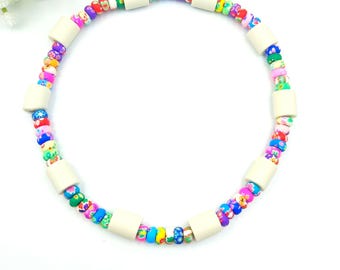 EM ceramic collar filigree, dog chain cat collar, waterproof, for dogs and cats, natural tick protection, tick collar