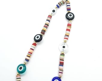 Mobile Phone Chain,Phone Chain,Lanyards,Cell Phone Jewelry,Cell Phone Bracelet, Charm,Evil Eye