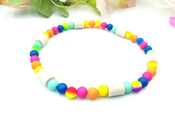 EM Keramik Halsband für Hunde und Katzen,natürliche Pflege,chemiefrei,Schmuckkette ,Hundekette,Neon