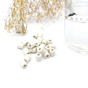 Perles en céramique EM, tuyaux originaux, collier de protection contre les tiques, traitement de l'eau, 15/30/60 pièces image 3