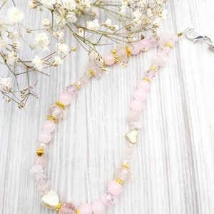 Noble cadena de teléfono celular, cadena de teléfono, cordones, joyería de teléfono celular, pulsera de teléfono celular, encanto, cuarzo rosa, jade, nácar