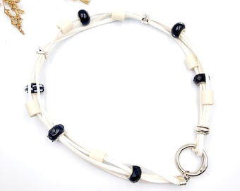 EM Ceramic Collar, Dog Chain, for Dogs and Cats, Natural Care Jewelry Collar