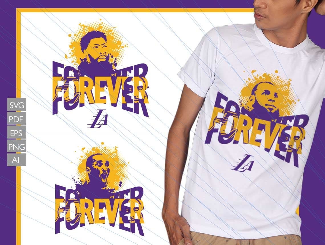 Los Angeles Lakers SVG • NBA Basketball Team T-shirt SVG Design