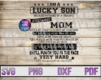 Free Free 327 Lucky Son Svg SVG PNG EPS DXF File