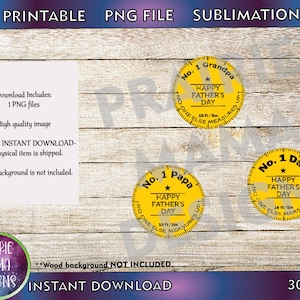 OFFERTA BUNDLE! No. 1 Papà #1 papà #1 nonno #1 papa metro a nastro misura misura nastro file digitale download digitale 300 dpi sublimazione