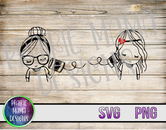 Download Best Friend Long Distance Soup Can Phone Svg Png Cut File Etsy