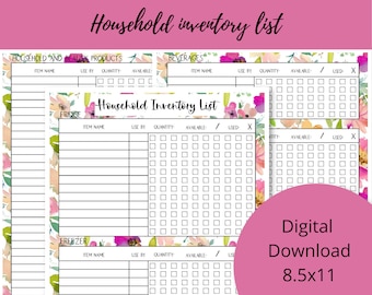 Household Inventory Tracker