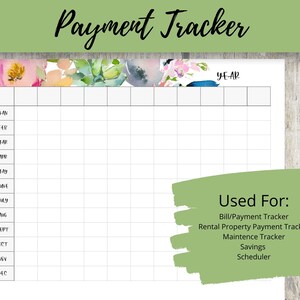 bill Tracker, Payment Tracker, Rental Business
