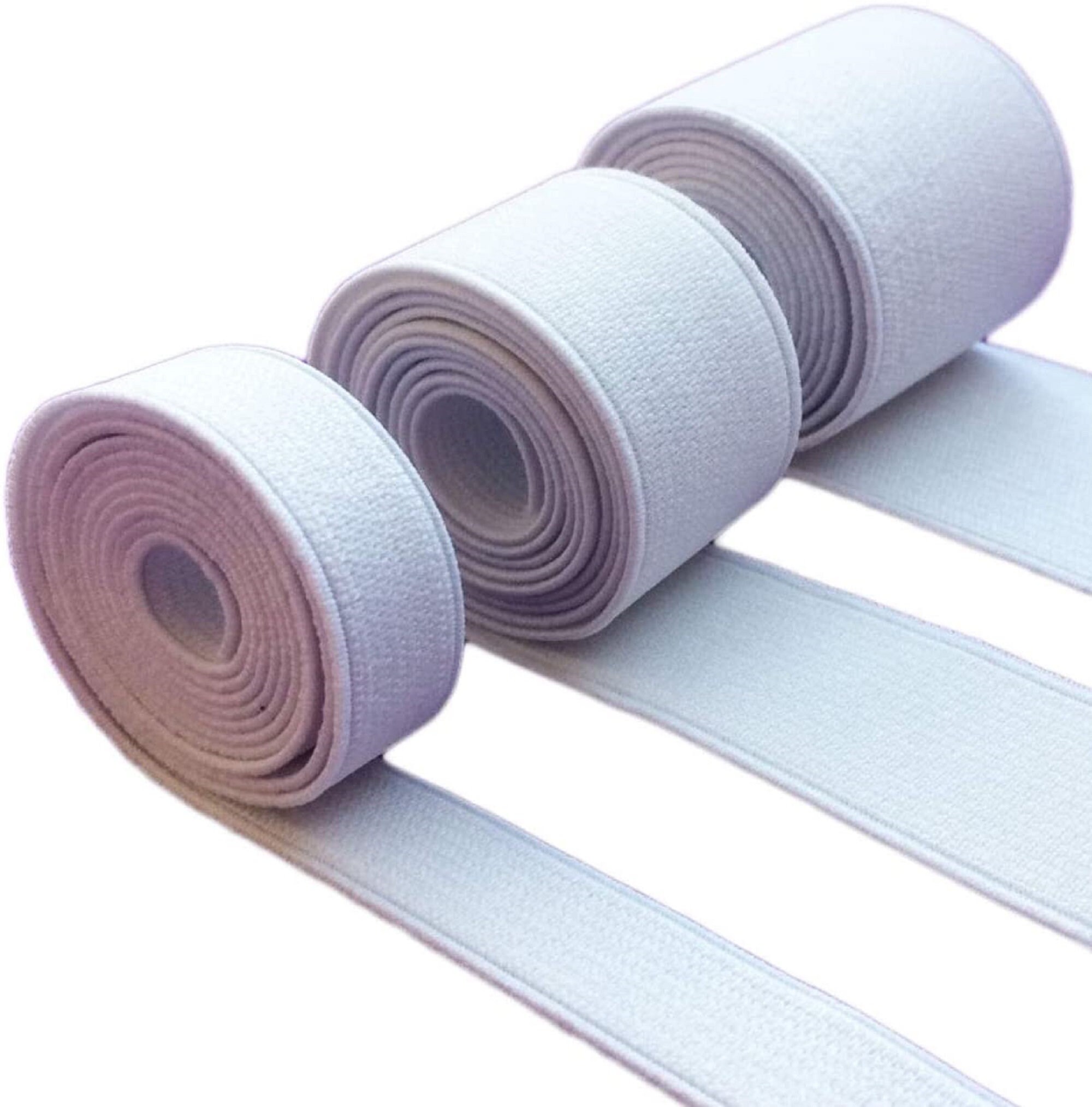 Flat Ribbon Sewing Elastic Bands 3 Yards 1/2 1 Etsy