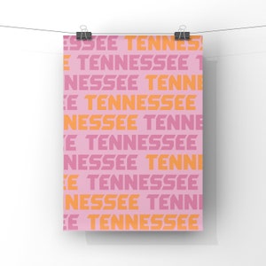 Digitale afdruk Tennessee | Universiteit van Tennessee | JPEG-download