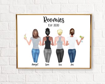 Geschenk Fur Mitbewohner Etsy