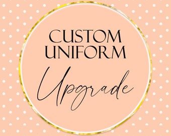 UPGRADE voor aangepaste uniformen