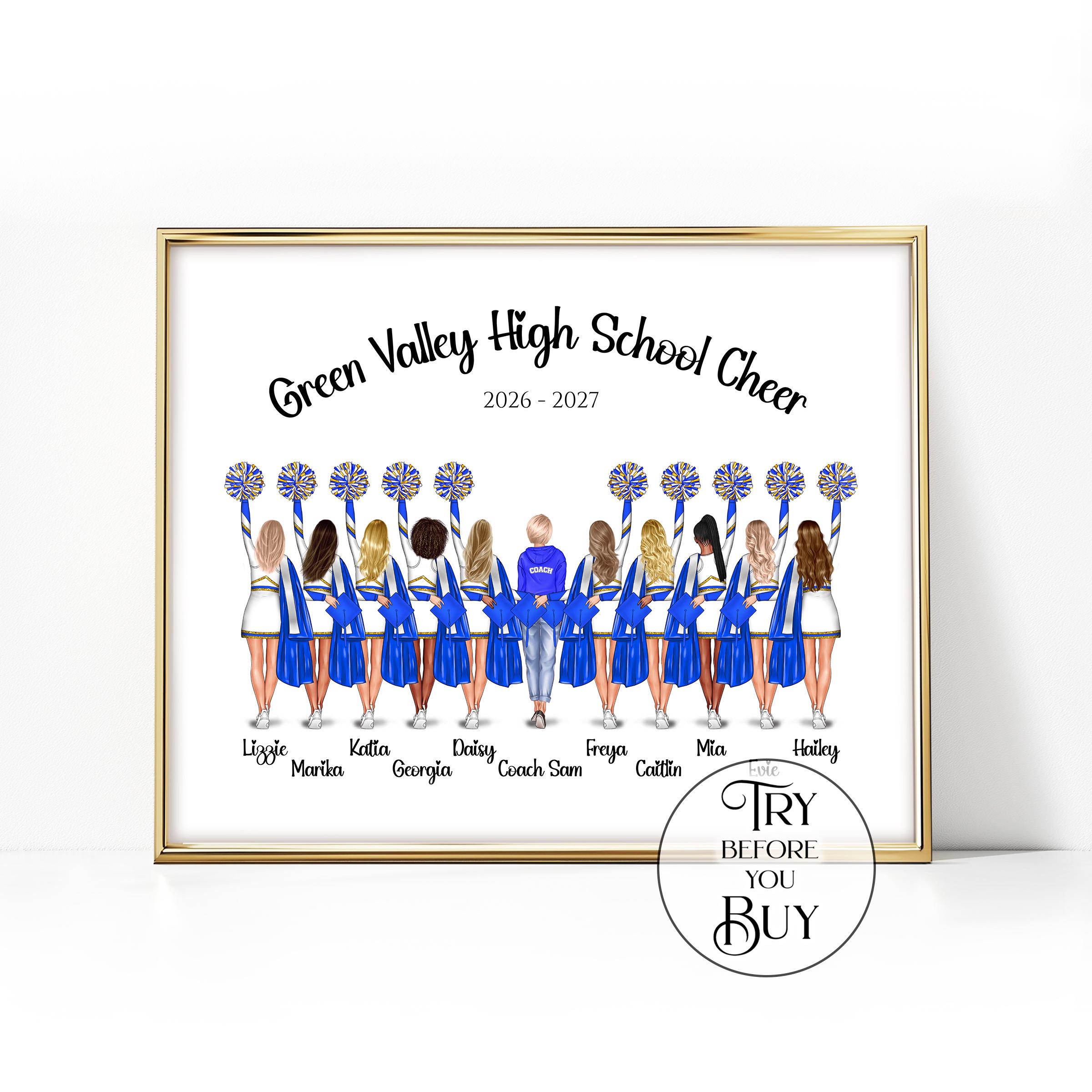 Senior Cheer Gift Cheerleader Graduation Gift Cheer Girl 