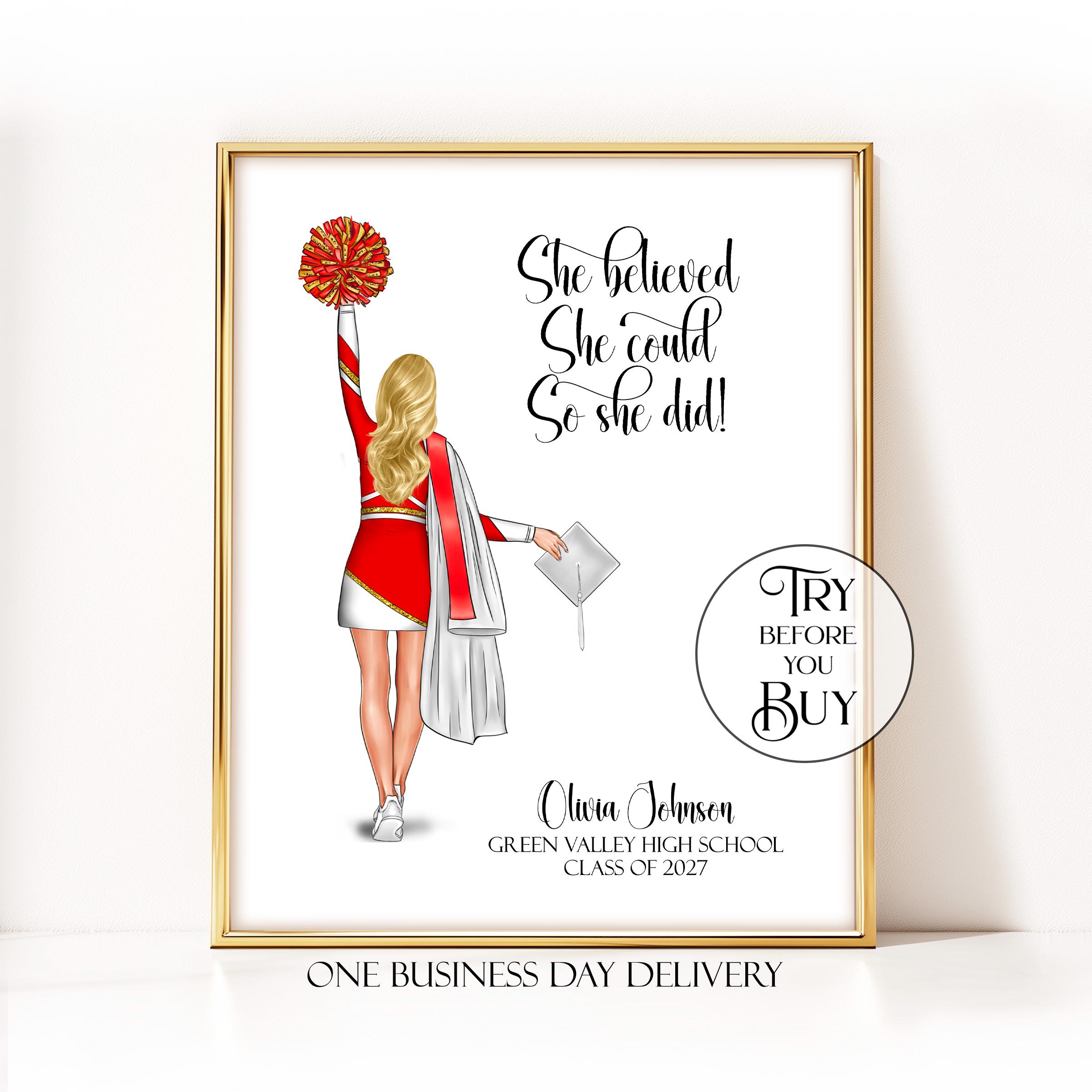 Senior Cheer Gifts Senior Cheerleader Gifts Cheer Senior Gifts 