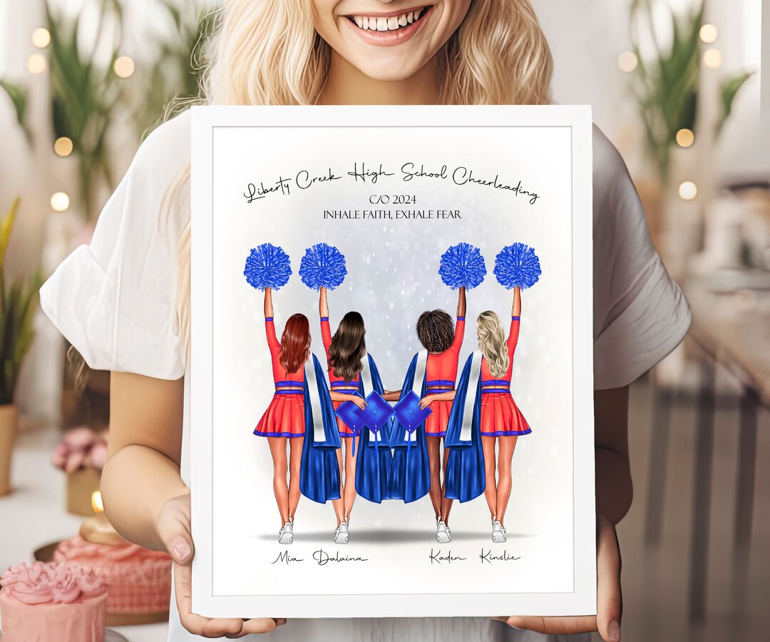 Senior Cheer Gift Personalized Cheer Gift Senior Cheerleader Gift