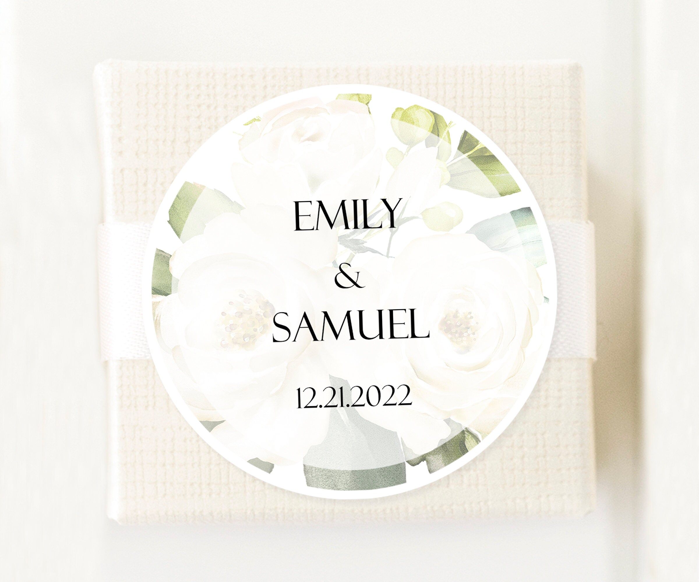 Wedding Favour Stickers Invitation Seals Personalised Etsy