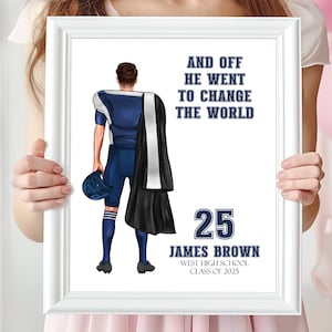 Football Player Gifts Football Senior Gifts American Football Graduation Gift Senior Night Football Gift Football Team Gifts Teammate Gift