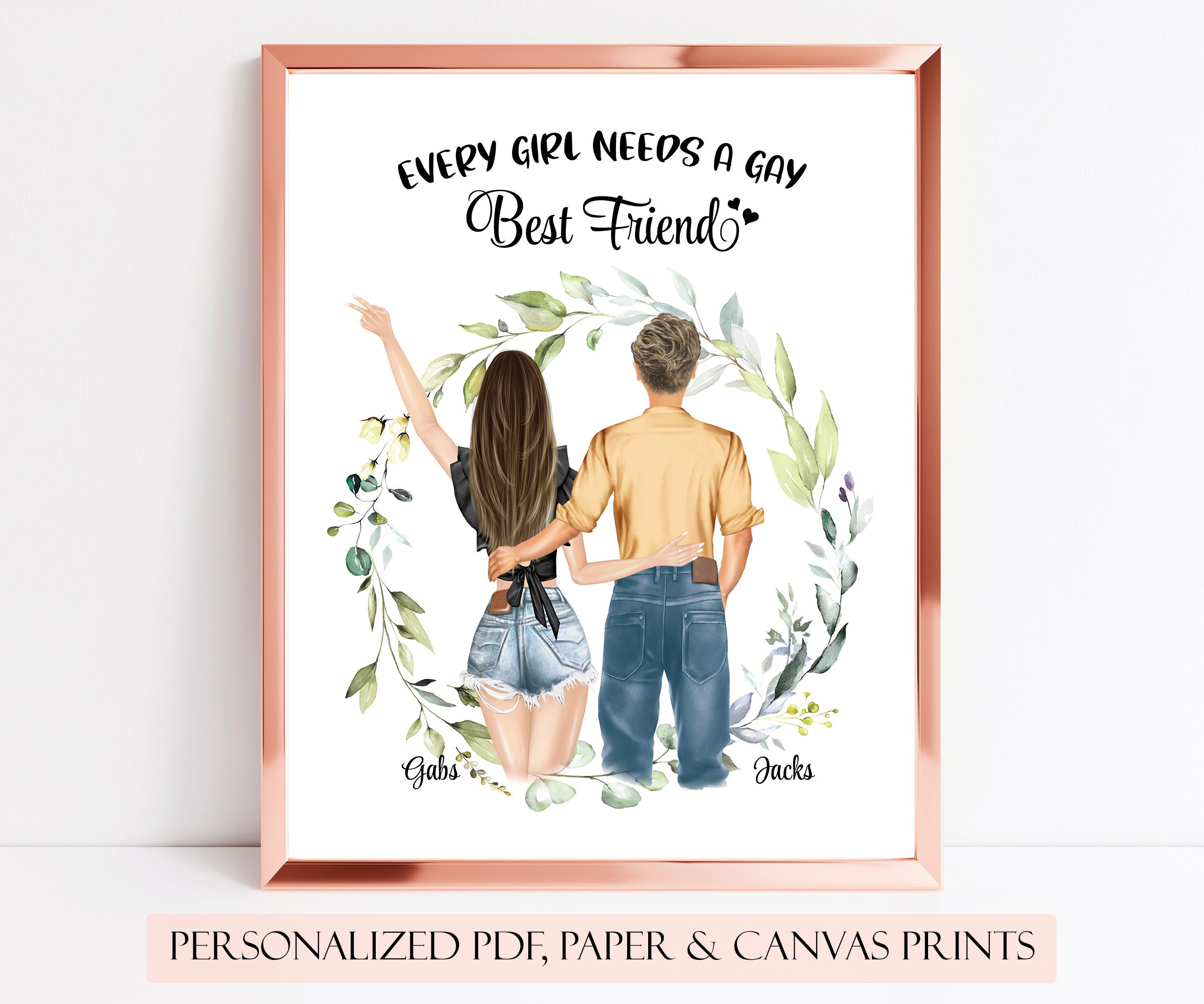 Every Girl Needs A Gay Best Friend Gifts Gay Friend Gift Etsy