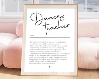 Dance Teacher Quotes" Pillow For Sale By Della95