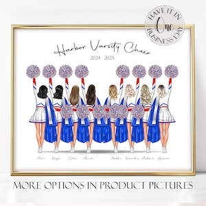 Senior Cheer Gift Cheerleader Graduation Gift Cheer Girl Graduation Gift Cheer Team Picture Senior Cheerleader Gift Cheerleader Graduate